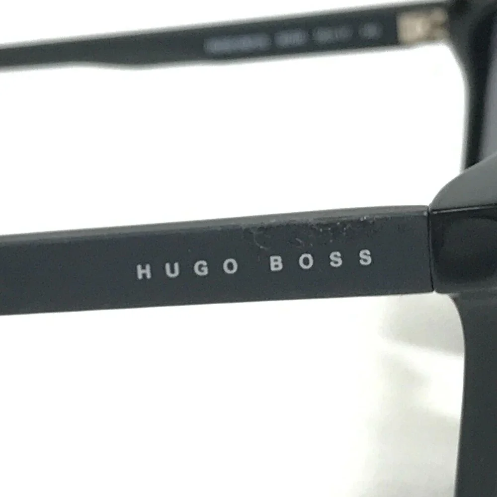 Hugo Boss BOSS 0921/S 807IR Black Square Frames with Black Lenses 55-17-145